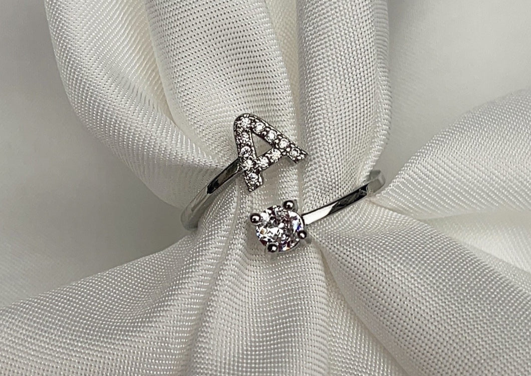 Initiaal Silver | Ring
