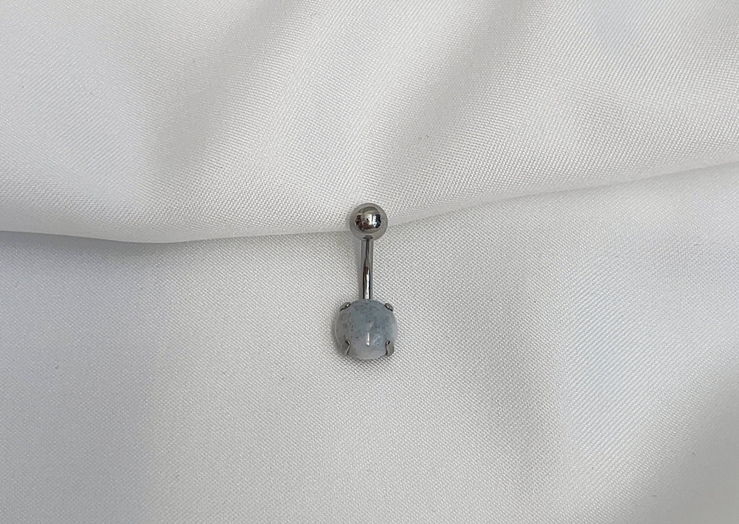 Juana Blue Belly Ring