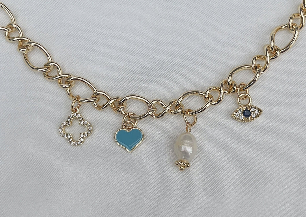 Blue Love | Armband