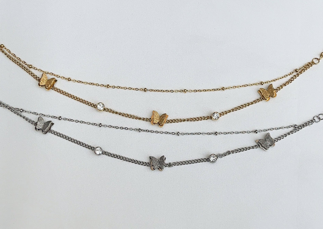 Diamond Butterfly | Armband