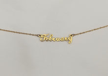 Afbeelding in Gallery-weergave laden, Birth Month Gold | Ketting
