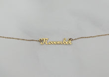 Afbeelding in Gallery-weergave laden, Birth Month Gold | Ketting
