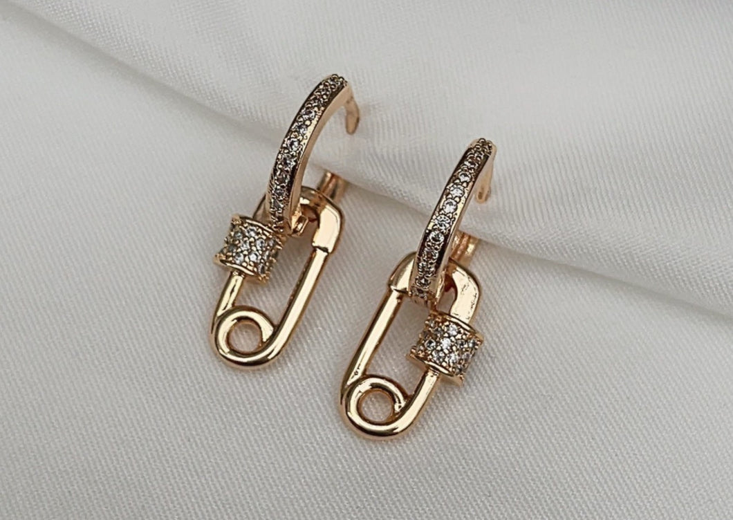 Pin Diamond | Oorbel