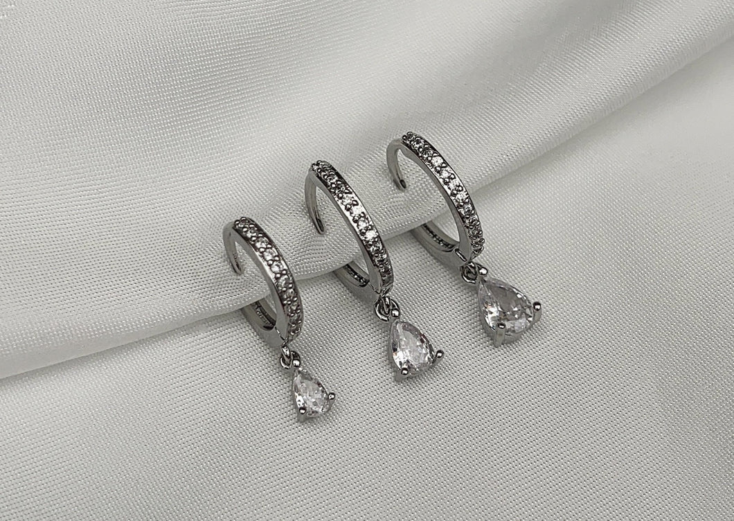 Linne Silver | Oorbel