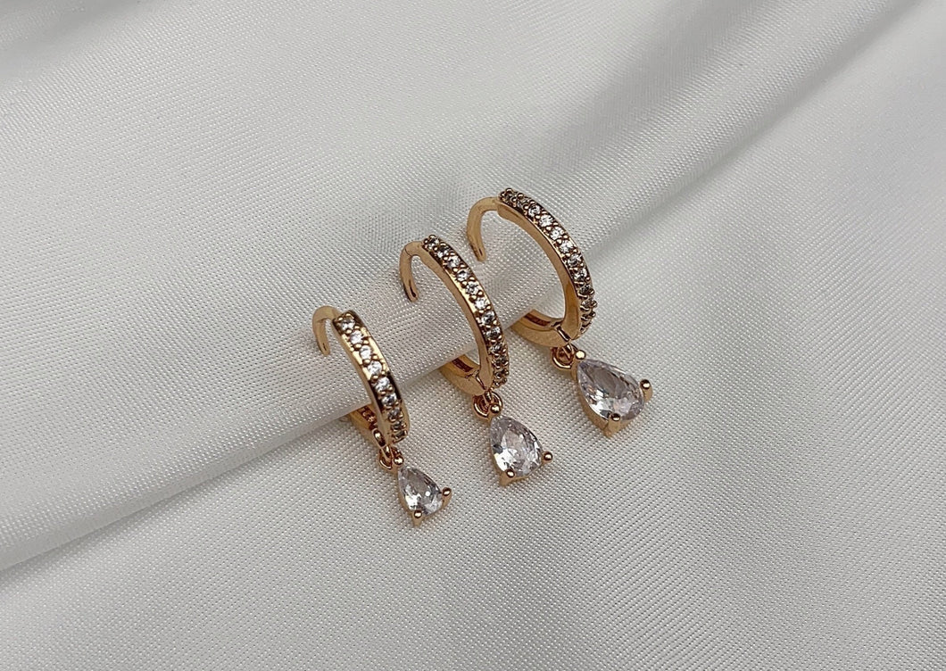 Linne Gold | Oorbel