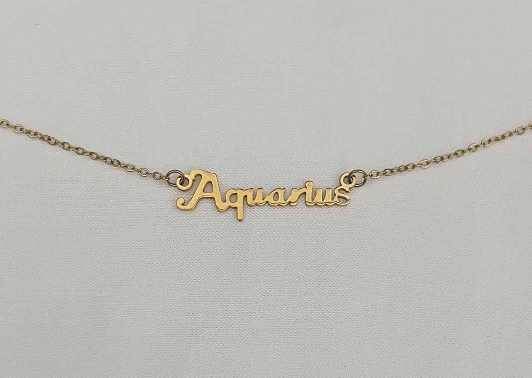 Zodiac Gold | Ketting